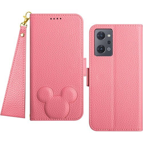 Mo-Somnus OPPO Reno7 a / Re Reno 9A 適応6.4インチ ケース 手帳型 - 粉 818