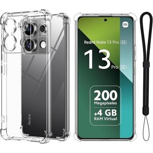 For Xiaomi REDMI NOTE 13 PR I NOTE 13 PRO 5G ケース カバー クリア 843