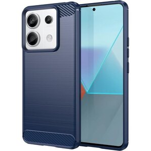 For Redmi Note 13 Pro 5G / lroc ソフトTPUシリコーン素材 保護カバー ブルー 949
