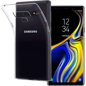 対応Galaxy Note9 SC-01L SCV40 SCV40全面保護カバー 防水 くなりにくい超薄型 透明 1087