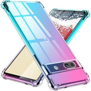 TMUJWS Google Pixel 6A ケース a ケース 人気 携帯カバー ピンク+緑 MZ74-54 310