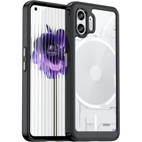Nothing Phone 2 ケース『AFINER』 収 指紋防止 擦り傷防止 レンズ保護 着脱簡単 ブラック 321