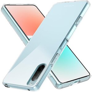 Xperia 10 II ケース 耐衝撃 クリア 薄型 収 スマホケース 透明 LR-014-XP10II-01 352