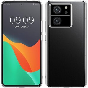 kwmobile Xiaomi 13T / 13T P ス - クリア TPUケース スリム 保護 耐衝撃 透明 424