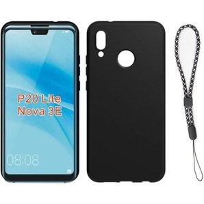 対応 Huawei P20 Lite HWV32 No ス 傷付き防止 超軽量 マット質感 指紋防止 レンズ保護 601