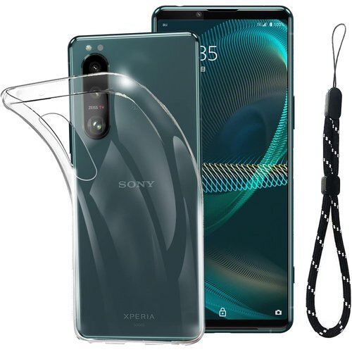 TRkin For Xperia 5 III SO-5 III SO-53B 用のクリア ケース全面保護カバー 106