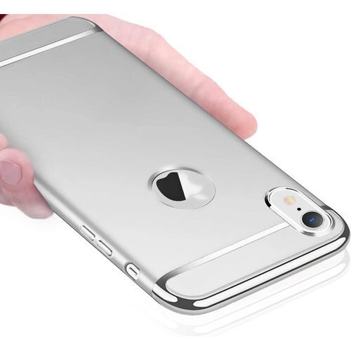 iPhone XR ケース 衝撃防止 全面保護 耐衝撃 擦り傷防止 取り出し易い 携帯カバー 銀 KC35-10 113
