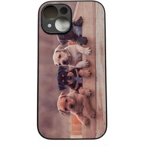 iPhone15用オリジナルケース 可愛いわんちゃん達 240