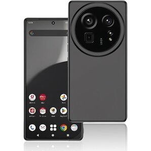 AQUOS R9 Pro ケース ブラック 耐衝撃 落 滑り止め AQUOS R9 PRO スマートフォンケース 504