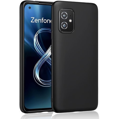 FOR Asus ZenFone 8 zs590ks 応 指紋防止 ZS590KS 用 保護カバー 黒シリーズ 589