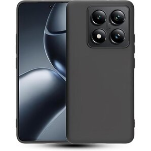 Xiaomi 14T Pro ケース ブラック 耐衝撃 軟 携帯便利 xiao-mi 14T Proケース 黒い 639