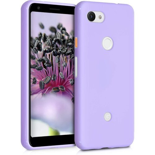 kwmobile スマホケース Google Pixe 衝撃 滑り止め ソフト TPU シリコン - ラベンダー 6