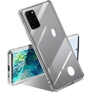 Galaxy S20 Plus ケース クリア SC- 軟 軽量 TPU ソフトケース 人気 保護カバー 全透明 85