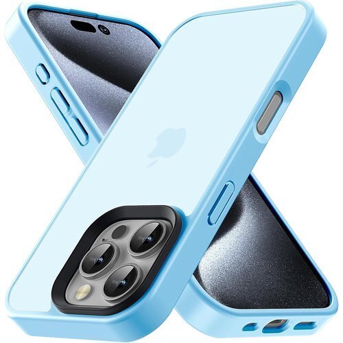 COSOIK iPhone 16 Pro 用 ケース インチ アイフォン 16 Pro用カバーラネ イトブルー 195