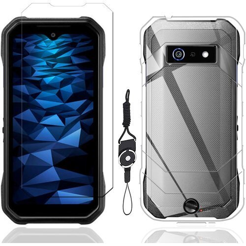 1枚フィルム+ケース TPU+携帯ストラップ 付属 F aForce EX KY-51D KC-S703 ケース 225