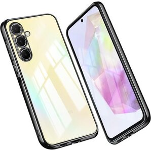 Galaxy A55 ケース SC-53E カバー ク ラップホール付き ギャラクシー A55 カバー ブラック 227