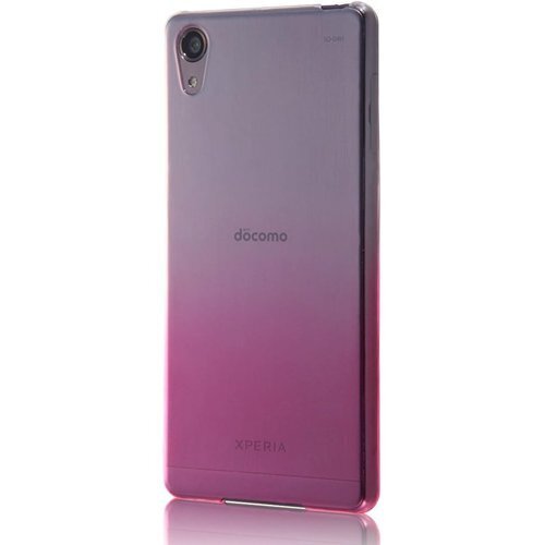 レイ・アウト Xperia X Performance ドケース 極薄/クリアピンク RT-RXPXPTC2/P 4