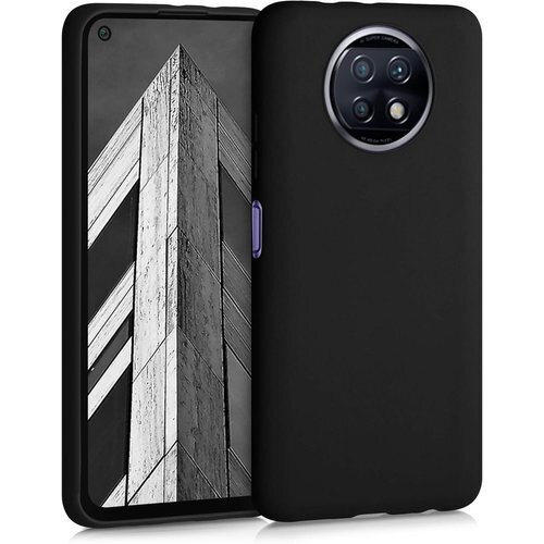 kwmobile スマホケース Xiaomi Redm 衝撃 滑り止め ソフト TPU シリコン - 黒色マット 94