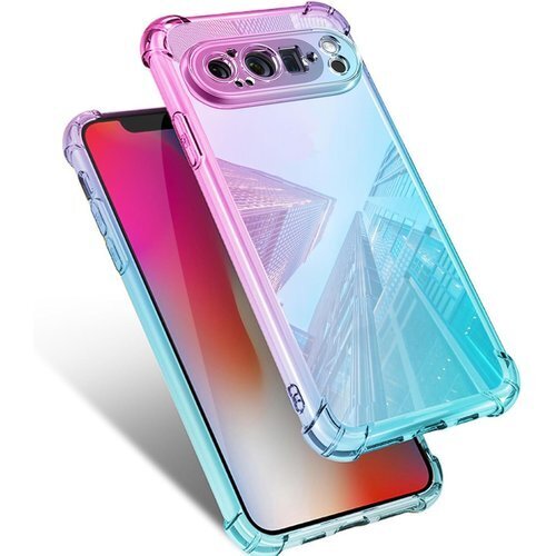 Google Pixel 9 Pro XL 用 ケース カバー ピンク/グリーン MJJ-1044-93-02 277