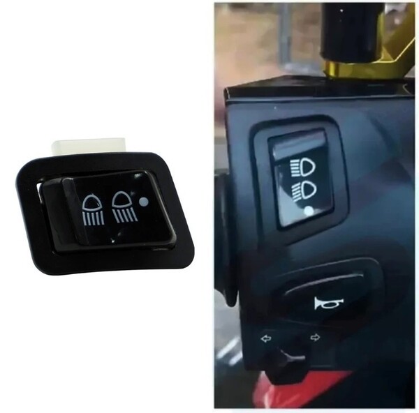 ホンダ【HONDA 】 ポン付け可 PCX 125 150 (JF28 KF12) 3ノッチタイプ HI / LOW / OFF /ヘッドライトスイッチ OFF機能付き 汎用品 社外品