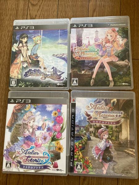 PS3シャリー/トトリ/ロロナ/メルルのアトリエ 〜アーランドの錬金術士 セット
