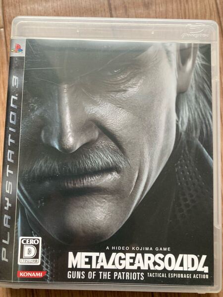 PS3 METAL GEAR SOLID 4: GUNS OF THE PATRIOTS メタルギアソリッド4