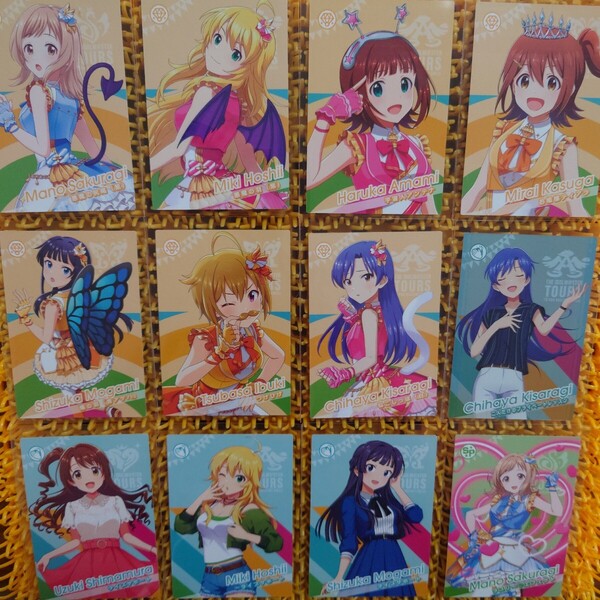 まとめ売り アイドルマスターツアーズ 12枚 アイドルマスター アイマス ツアマス