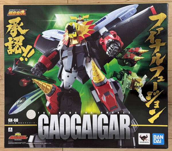 BANDAI SPIRITS 超合金魂 GX-68 勇者王ガオガイガー & スターガオガイガー オプションセット(非変形形状再現頭部、専用強化台座 のみ)