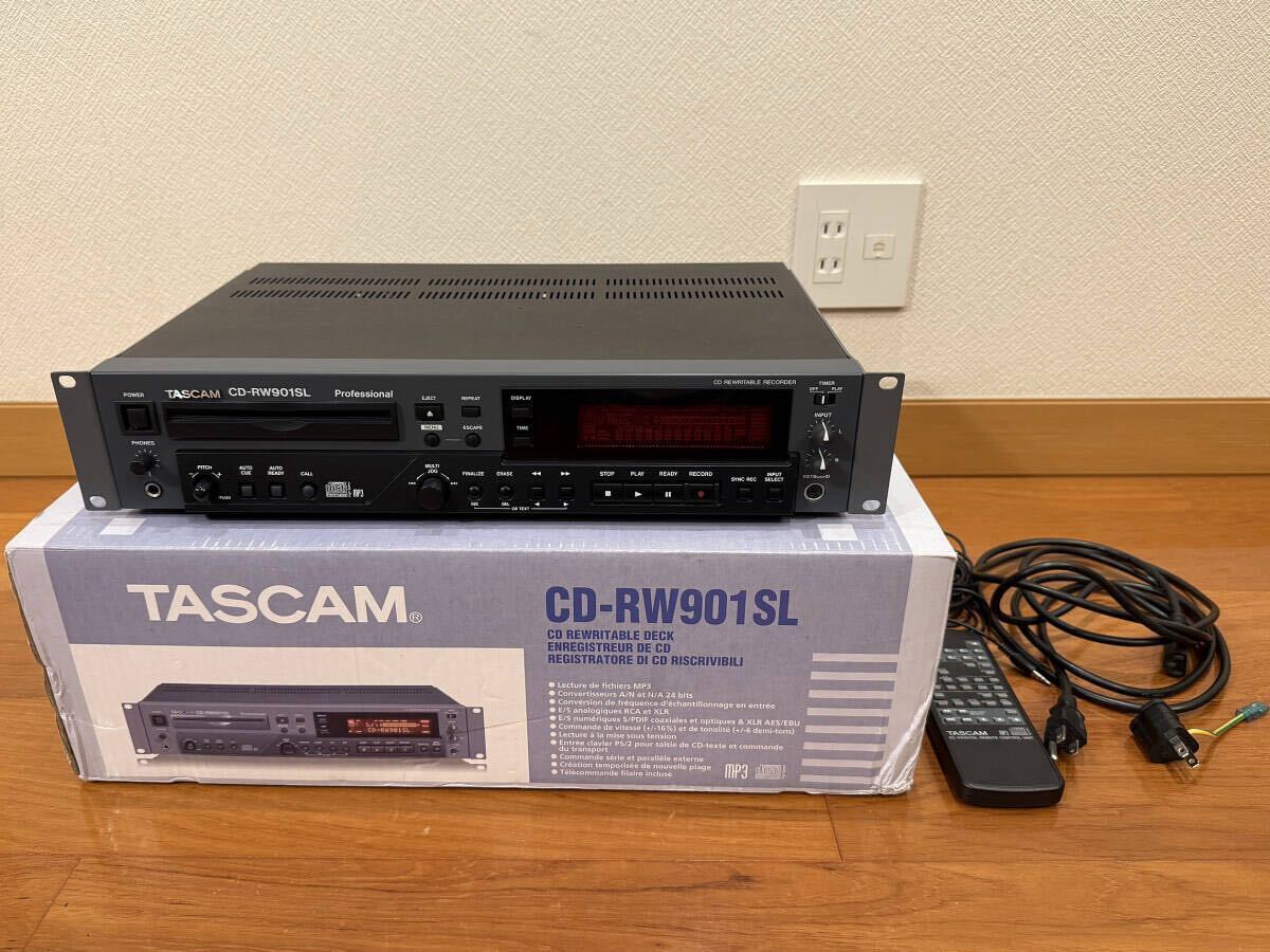 Tascam CD-RW901SL Professional CD Player ⋆ CUE Sale