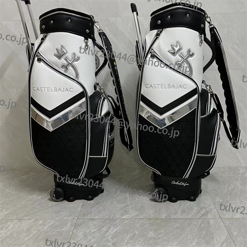 CASTELBAJAC ゴルフバッグ・キャディバッグ ブラック　新品未使用！ CASTELBAJAC SPORT カステルバジャック スポーツ キャディバッグ