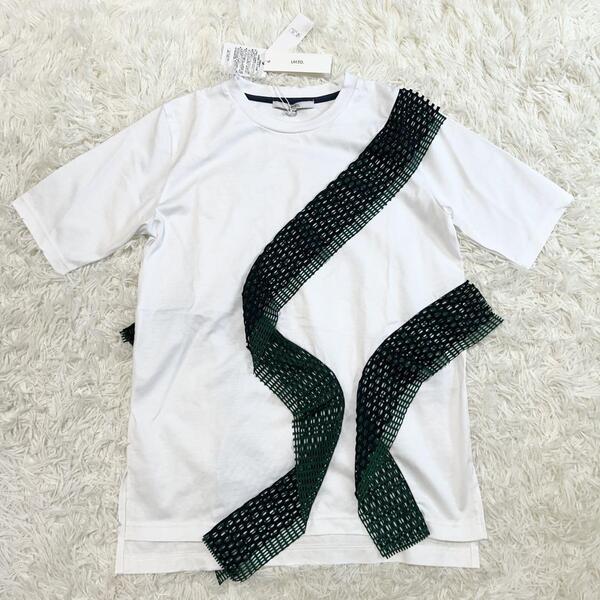 【新品タグ付】22SS UN3D. アンスリード ウェーブメッシュTシャツ フリーサイズ