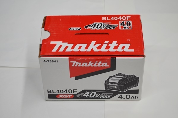 未使用 makita マキタ 40Vmax 4.0Ah 純正 リチウムイオンバッテリー BL4040F