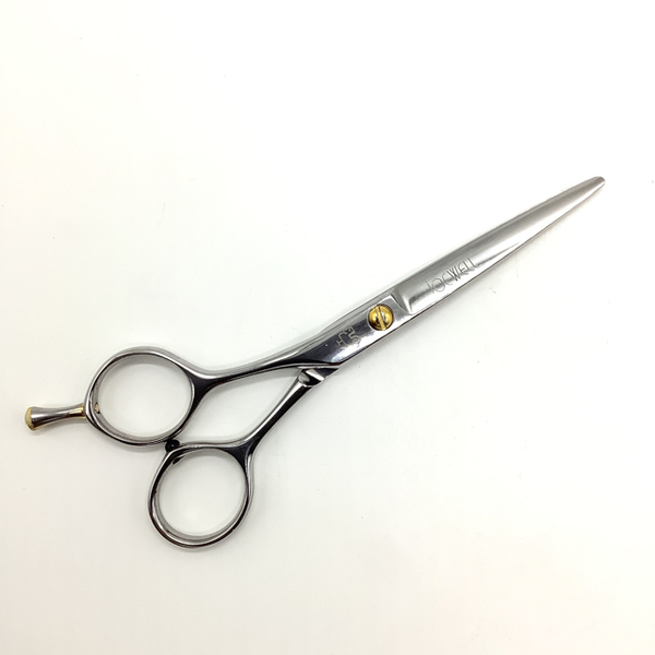 【ジョーウェルJOEWELL】LH-55 シザー メガネ 理容 美容ハサミ 美容師 理容師 左利き 5.5インチ 中古 sc1999
