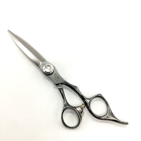 【トギノンTOGINON】FUMA FFスライド グレー ドライカット シザー 理容 美容ハサミ 美容師 理容師 右利き 5.8インチ 中古 sc2030