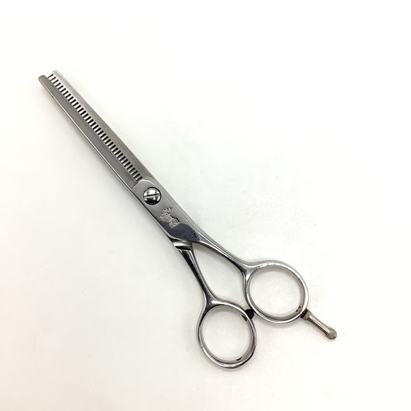 【マツザキMatsuzaki】FUZZY5537 SUPER メガネ シザー セニング 美容ハサミ すきばさみ 美容師 理容師 約15% 右利き 5.5インチ 中古 sc2043