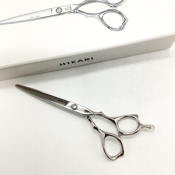美品【ヒカリシザーズHIKARI光シザーHIKARI SCISSORS】BEAM COSMOS162 シザー 理容 美容ハサミ 美容師 理容師 右利き 6インチ 中古 sc2081