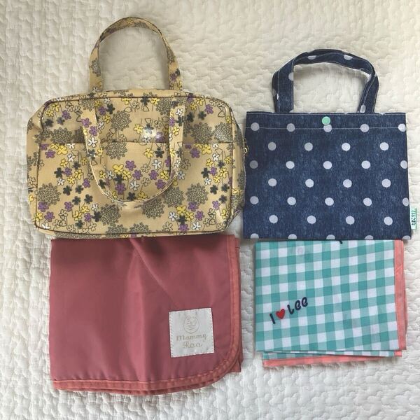 mammy roo オムツポーチ&オムツ替えシート+Lee オムツポーチ&オムツ替えシート 赤ちゃん ベビー用品