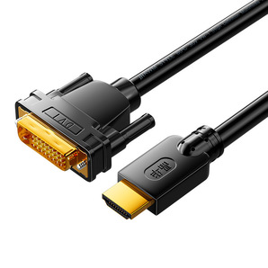 DVI HDMI変換ケーブル双方向 4 Kハイビジョン音声映像同期