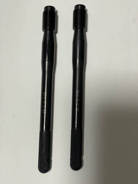 2本セット 車輪の調整ピン ガイドツールボルト取り付けガイ M14×P1.25