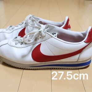 NIKE レザーコルテッツ ホワイト レッド フォレストガンプ 27.5cm