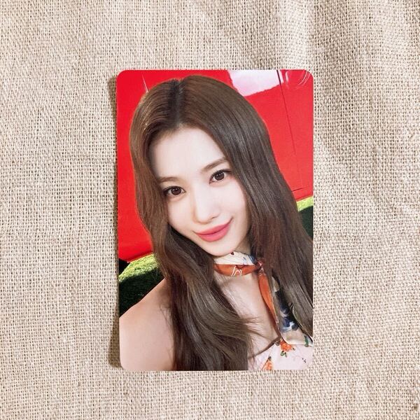 #TWICE5 サナ トレカ 初回限定盤 A TWICE アルバム フォトカード photocard 特典 初回限定盤A