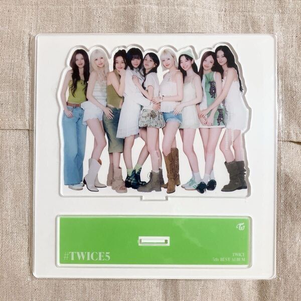 新品未開封 #TWICE5 アクリルスタンド 初回限定盤 B TWICE アルバム オール アクスタ 初回限定盤B ビッグサイズアクリルスタンド