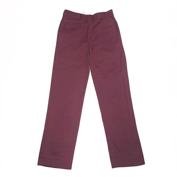 Dickies ディッキーズ 874 ワークパンツ バーガンディ w31 メキシコ製 IDEALジップ