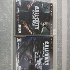 PS3 コールオブデューティ ブラックオプス+ゴースト2本セット