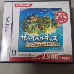 任天堂 DS サバイバルキッズ ロストインブルー 取説付