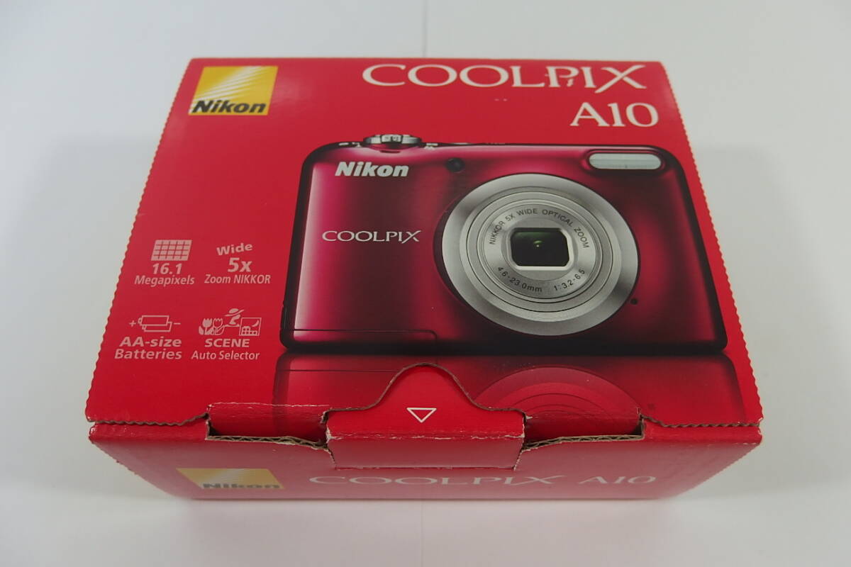 Nikon COOLPIX A10レッド 5倍光学ズーム