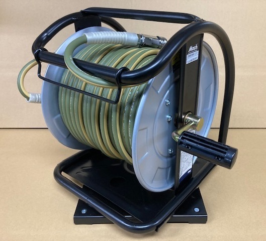 未使用#835■ マッハ S25D-630TC 高圧専用C型エアードラム 回転台付 内径6.0mm×全長30m ロックタイプ スムージーホースホース 数量限定