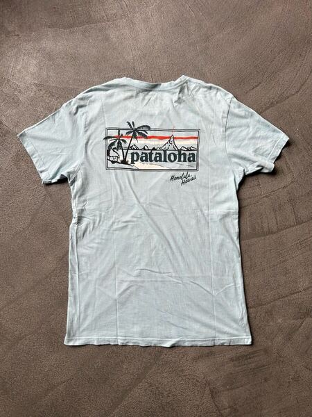 patagonia pataloha ライトブルー Tシャツ 半袖Tシャツ ビンテージヴィンテージ