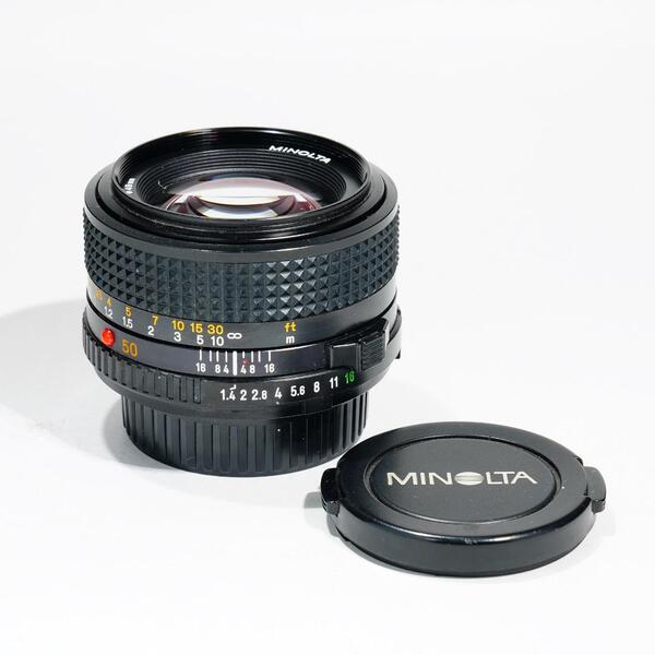 【バブルボケ】動作◎ ミノルタ New MD 50mm F1.4 952
