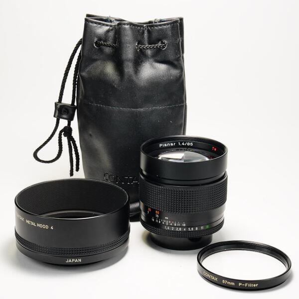 【フード付】Carl Zeiss Planar 85mm F1.4 MMJ 13